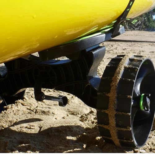 RAILBLAZA Genuine C-Tug Kayak Cart Dolly - Puncture-Free Wheels Canoe Cart Trailer with 260 lb Load Capacity - Portable & ...