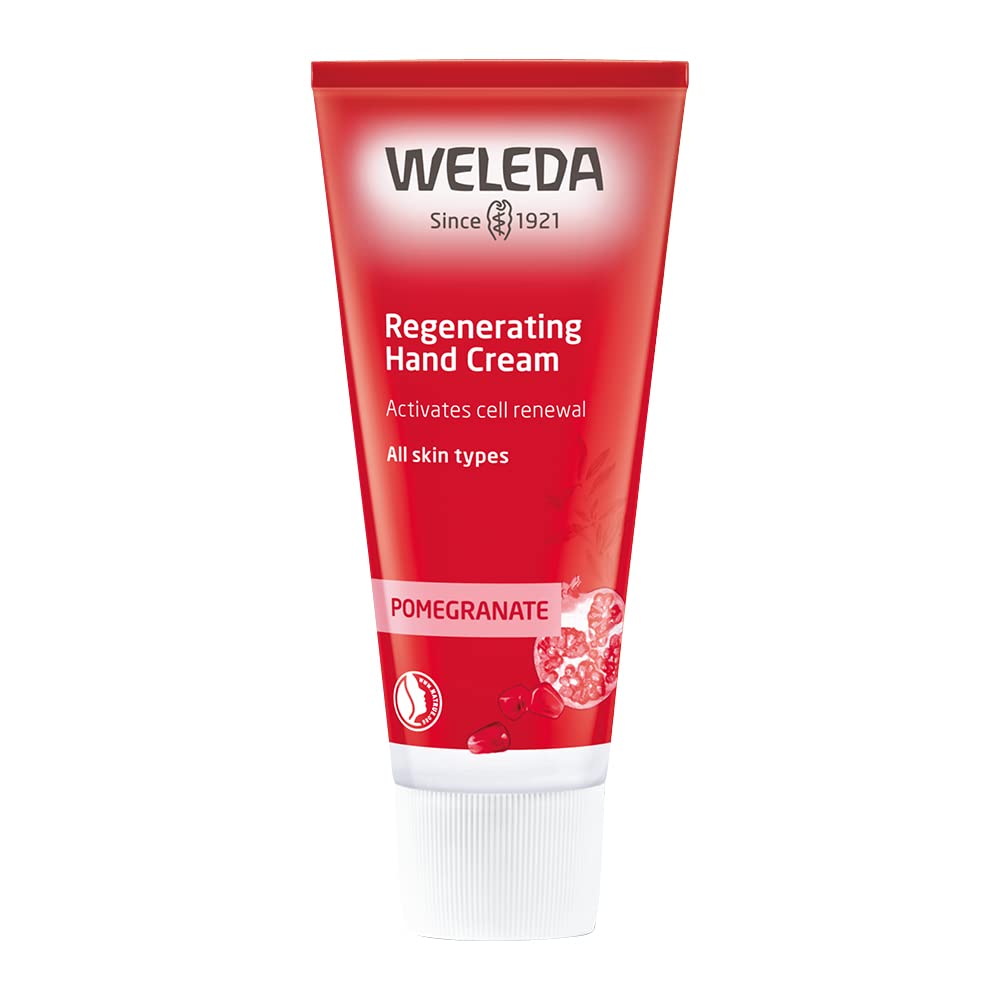 Weleda Regenerating Hand Cream, Pomegranate, 1.7 Fluid Ounce