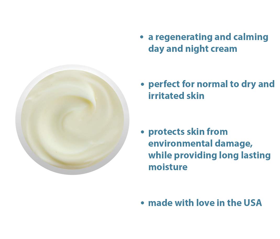 Raya Revitalizing Cream (307) | Moisturizing, Regenerating, and Calming Facial Day and Night Cream for Dry and Irritated Skin |