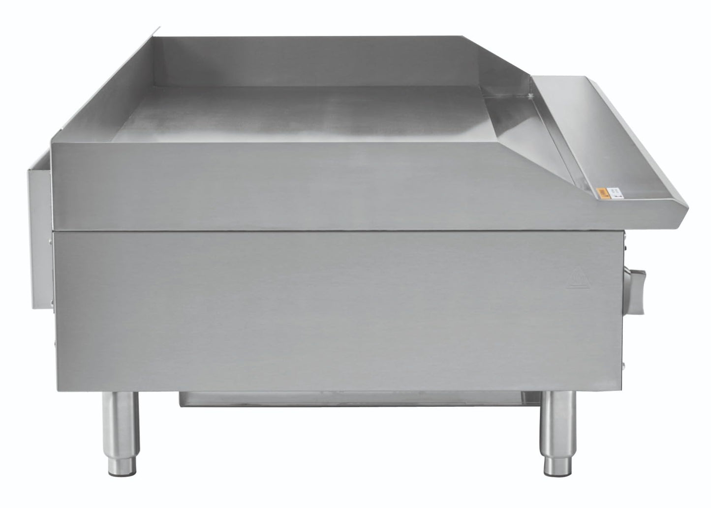 Kratos 48" Wide Commercial Countertop Griddle, Gas Hot Plate for Restaurants, Manual Controls, 4 Independent Burners, Powerful 120,000 BTU Output (29Y-006)