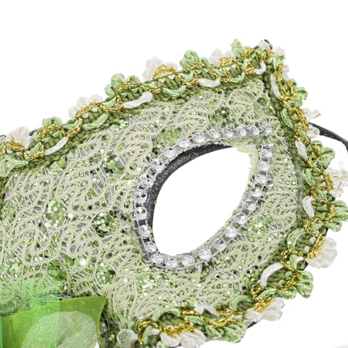 Coloch 15 Pack Masquerade Mask for Women, Vintage Venetian Masks with Ribbon Strap Half Mardi Gras Mask Fancy Carnival Mas...