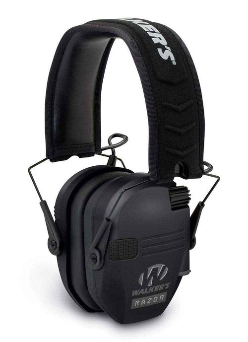 MTM Tactical Mag Can Multi Mag for 223/5.56 Magazines and 9mm to 45 ACP Magazine Storage TMCLE,Black & Walker's Razor Slim Electronic Muff, Black