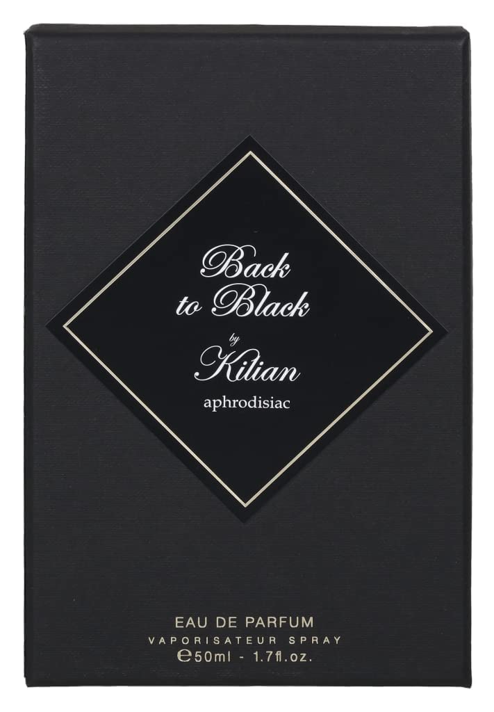 Kilian Back To Black-Aphrodisiac Refillable Eau de Parfum Spray for Unisex, 1.7 Ounce