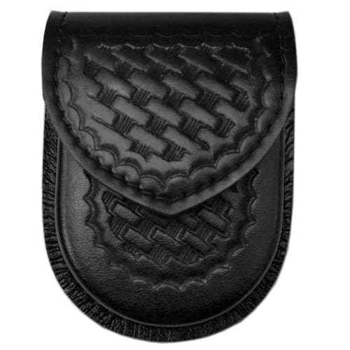 Safariland Duty Gear Double Handcuff Case - 2.25" Duty Belt Loop - Basketweave