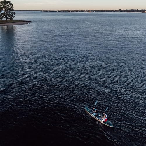 Pelican Argo 136XP - Sit in Tandem Kayak - Patented Ram-X™ Material - Lightweight Stable - 13 ft