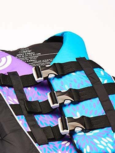 Connelly Teen 90-120lb Nylon Vest and Stars & Stripes USCG Life Jacket