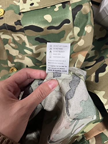ReliBeauty Soldier Costume Army Camouflage Uniform, 100