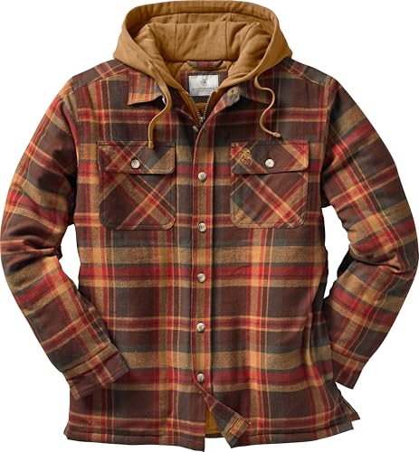 Legendary Whitetails mens Maplewood Hooded Shirt Jacket
