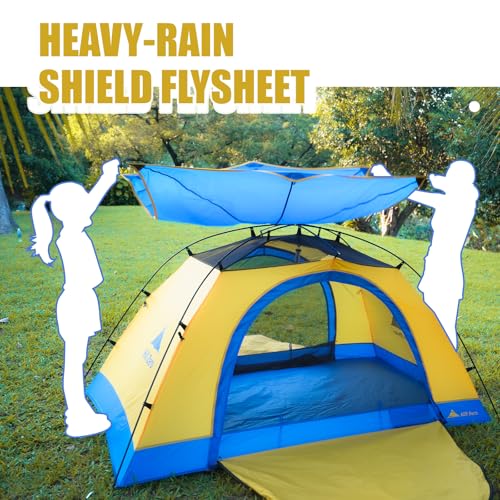 HillZero Tulip 4 Seasons Waterproof Tent, Nimbus Ultralight Camping Chair Folding Backpacking Chair