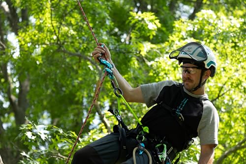 Notch Rope Runner Vertec Ultimate Climbing & Work Positioning Device, Tool-Free Adjustability, Midline Attachable, Use wit...