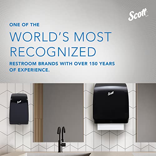 Scott Professional Coreless High-Capacity Jumbo Roll Toilet Paper, Bulk (07006), 2-Ply, Elevated Design, Septic Safe, White (12 Rolls at 1,150' Each, 13,800'/Case)