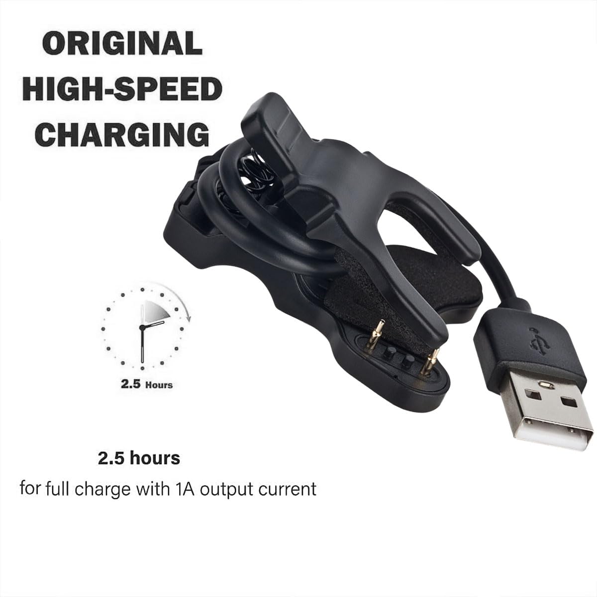 Msvueioe 2 Pack Charger Compatible With Carbinox X-Ranger, 0.75Ft Smart Watch Replacement Usb Charging Cable Cord