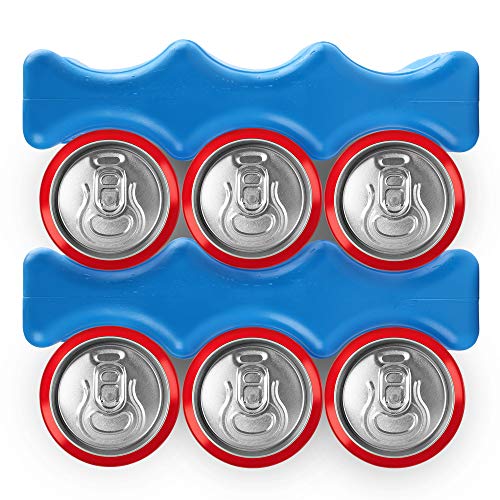Ice Pack for Coolers, Breastmilk Bottle Storage, Lunch Box, Insulated Contoured Freezer Pack, Long Lasting Reusable Cool P...