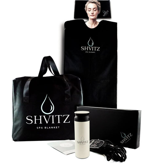 Shvitz Infrared Sauna Blanket - Portable Sauna For At Home Far Infrared Therapy to Detox and Relax Your Body and Mind - Used by the Elite and Athletes for Next Level Relaxation and Exercise Recovery