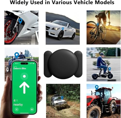 Mini GPS Tracker for Vehicles No Monthly Fee Magnetic GPS Tracker Full USA Coverage Hidden Car Locator Works with Apple Fi...