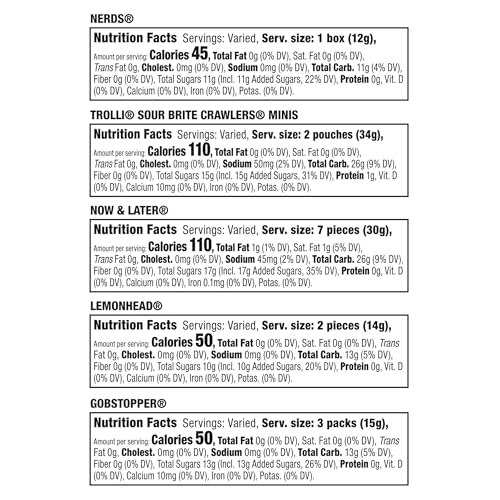 Nerd's Halloween Classic Fun, 260 Count