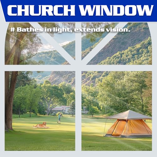 FANPAT 3Pcs Instant Canopy Tent Sidewalls for 10x10 Pop-Up Canopy, Garden Gazebo, 210D Oxford Fabric Waterproof, White (3P...