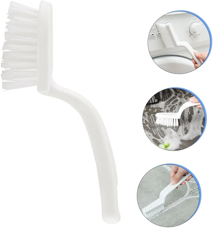 BESPORTBLE 5pcs Crevice Cleaning Brush Handheld Multifunctional Groove Cleaner for Narrow Spaces Window Tracks Kitchen Bathroom with Hanging PP Material