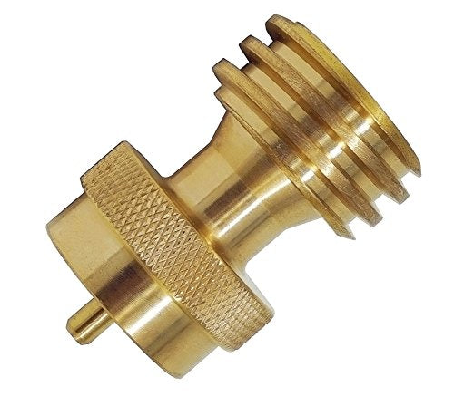 DOZYANT Steak Saver 20lb to 1lb Propane Tank Adapter for Disposable Throwaway Cylinder, Converter Universal 1 Pound / 16.4...