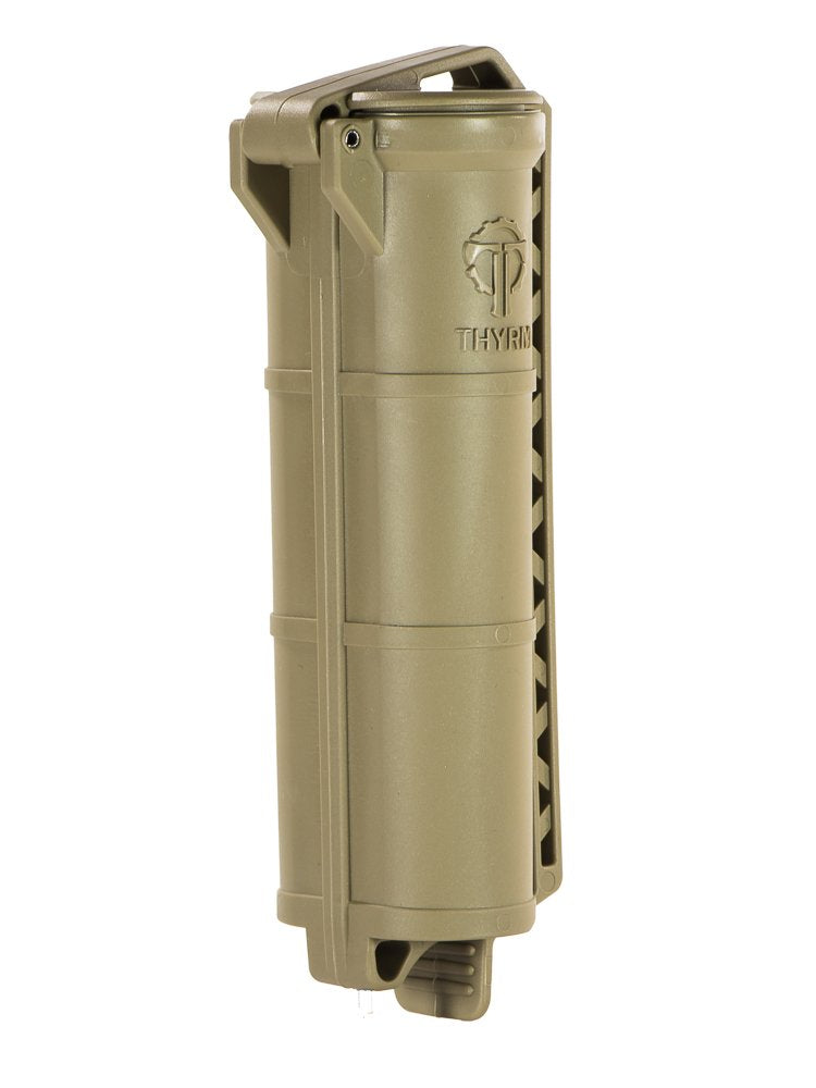 Thyrm Cellvault Xl Battery Storage (Flat Dark Earth) Case For Aa, Aaa, Cr123, 18650 Batteries, Survival Gear, Made In Usa