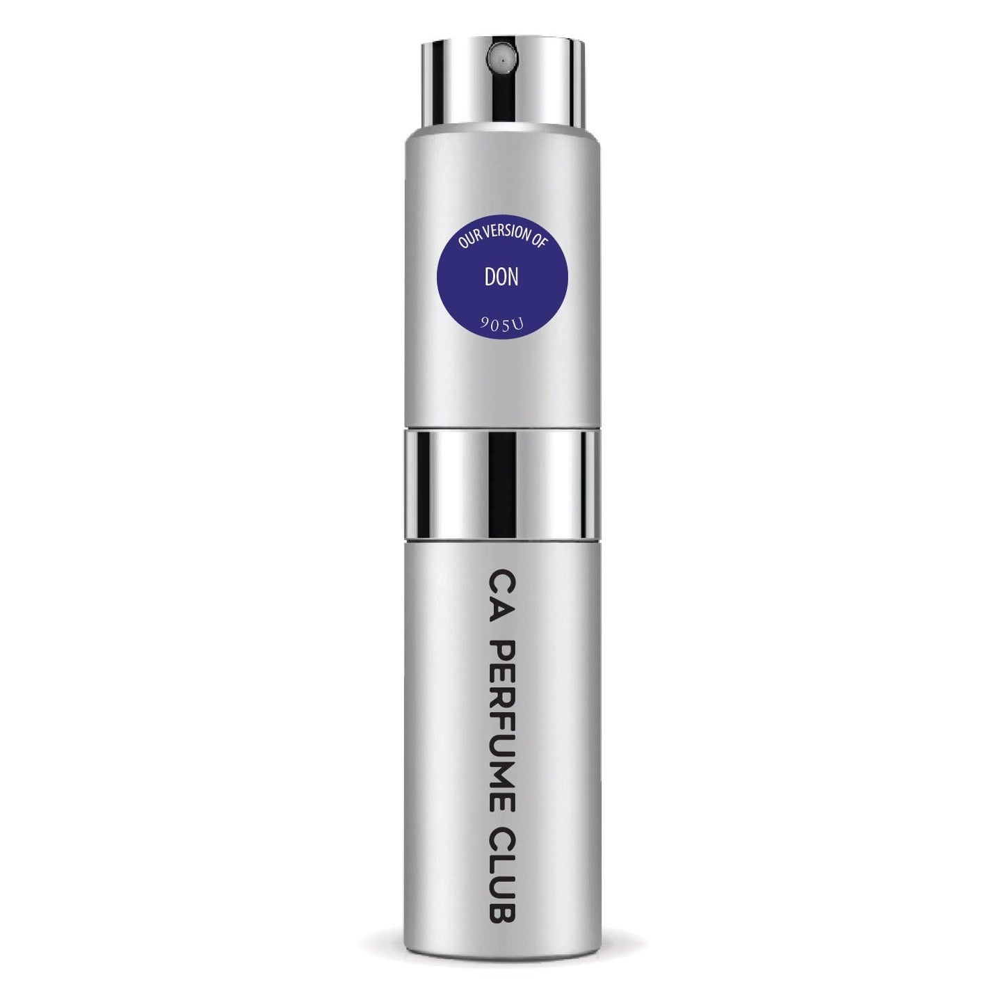 CA Perfume Impression of Don for Women and Men Amber Fougere Scent Long Lasting Unisex Fragrance Eau De Parfum Travel Size Refillable Atomizer Spray 0.27 Fl Oz 8ml