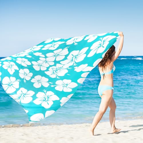 Alarmore Beach Blanket Waterproof Sandproof, 9 Ft X 10 Ft Extra Large Sand Free Beach Mat, Big Compact Lightweight Quick D...