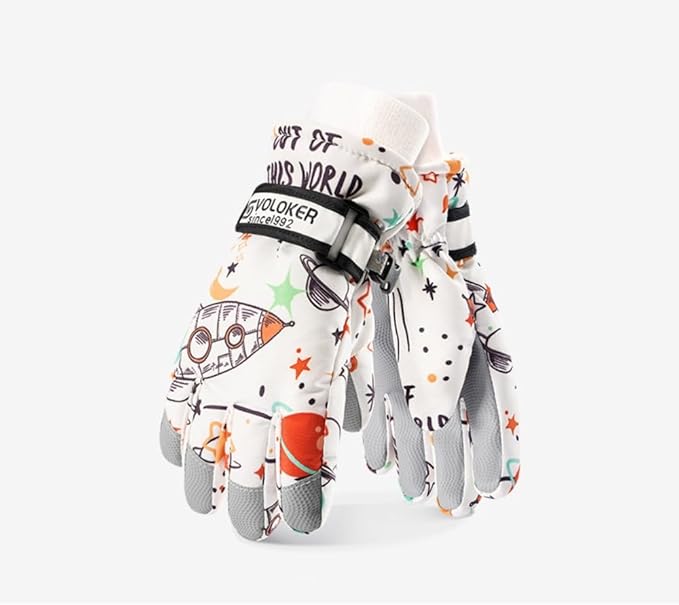 Winter Waterproof Ski Snow Warm Gloves for Women Men Windproof Cold Weather Thermal with Touchscreen Fingers for Cycling H...