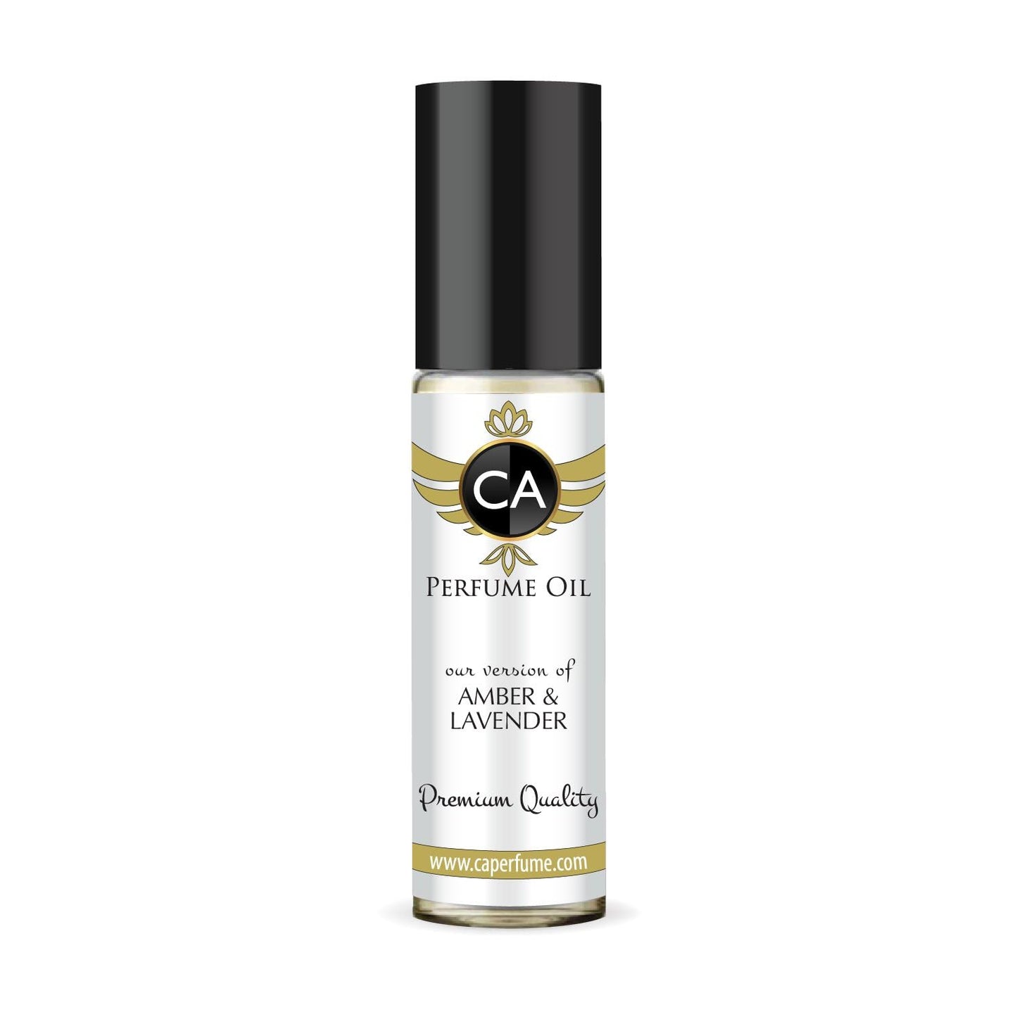 CA Perfume Impression of Amber & Lavander for Men Fragrance Oil Amber Fougere Scent Long Lasting Cologne for Men Travel Size TSA Ready Mini Parfum Body Oil Roll-on 0.33 Fl Oz 10ml