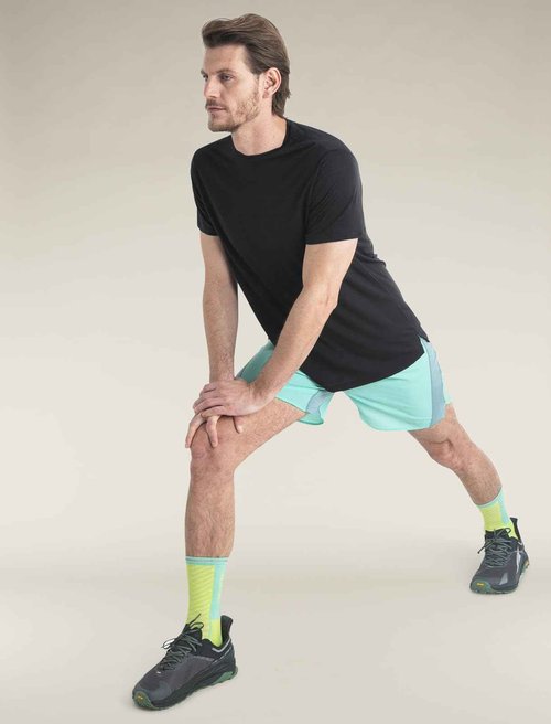Icebreaker Men’s 125 Cool-Lite Merino Blend Sphere III Short Sleeve T-Shirt - Black - Large