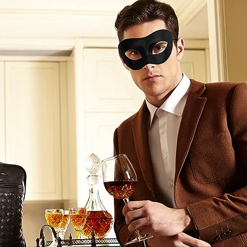 HyperFun Masquerade Mask for Men Classic Vintage Venetian Mens Mask Lightweight Gentle, Specially for Costume, Theme Parties