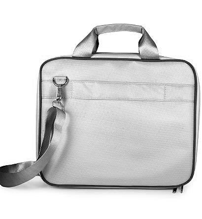 Vangoddy Silver Black Messenger Bag For Surface 3 Windows 2-In-1 Tablet, Up To 10.8Inch