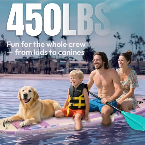 11'6"x35" Inflatable Stand Up Paddle Board 450LBS Weight Capacity Extra Wide Non-Slip Stable Deck Adult SUP,Premium Access...