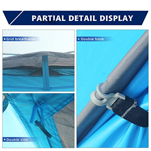 Arctic Lemmings 7.2 × 4 × 4 Feet Single Backpack Tent, Waterproof Camping and Hiking Tent can be Used by One Person, Light...