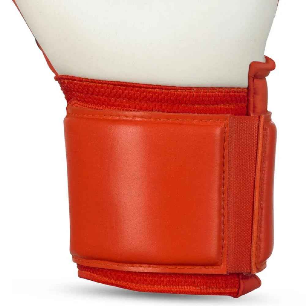 SELECT 77 Super Grip Goalkeeper Gloves, Orange/White V24, Size 10