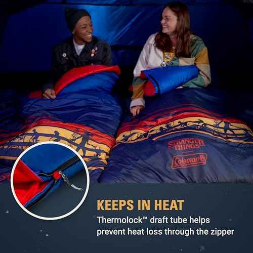 Coleman Stranger Things Outdoor Gear Collection, Limited Edition Stranger Things & Coleman Upside Down Camping Assortment, Cooler/Chair/Tent/Sleeping Bag