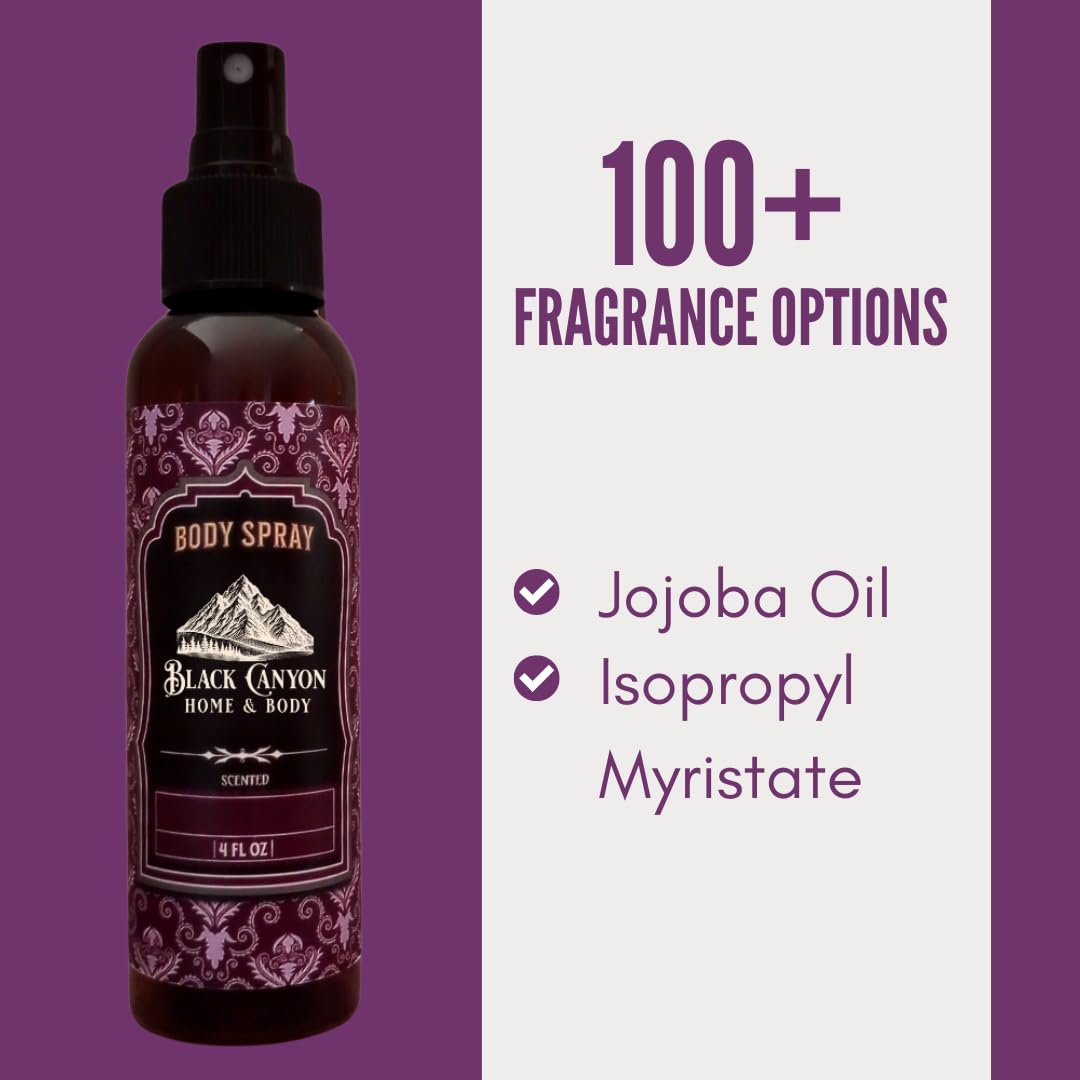 Black Canyon Simply Sensual Scented Body Spray, 4 Oz