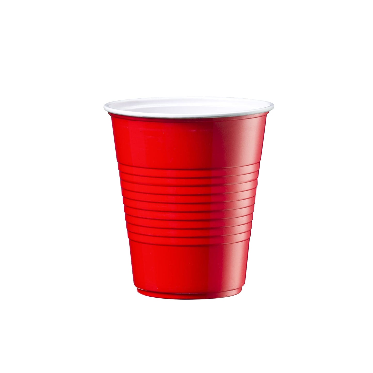 Comfy Package [12 oz. - 40 Count Disposable Plastic Red Cups, Party Drinking Cups for Events and Everyday Use