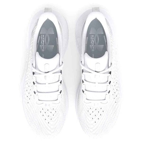 Under Armour Men's Infinite 6, (100) White/Distant Gray/Halo Gray, 10, US