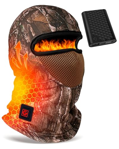 Men Women Heated Balaclava Gear Fishing Hunting Ice Pesca Motorcycle Snowboarding Motocross Motos Climbing Ski Hiking Biki...