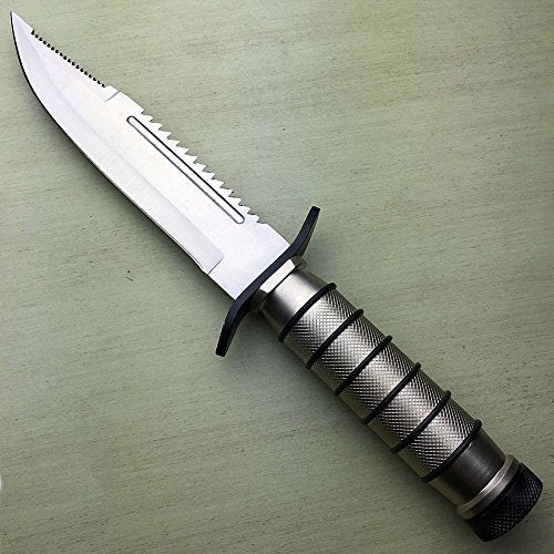 Snake Eye Tactical 10" TACTICAL SURVIVAL Rambo Hunting FIXED BLADE KNIFE Army With SHEATH