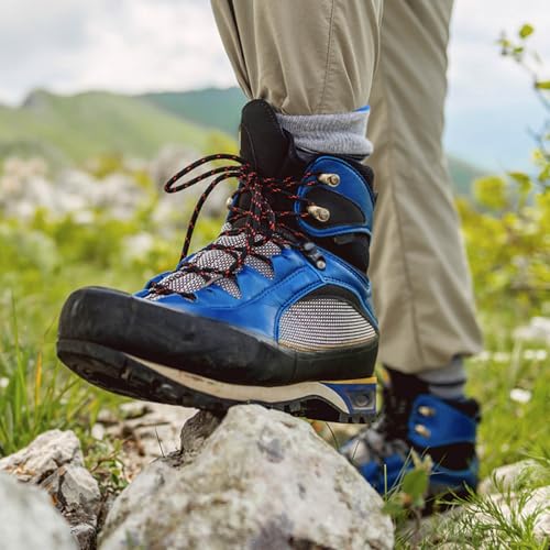 Thick Round Climbing Shoe Laces: Hiking Shoelaces Work Boot Laces 1 Pair