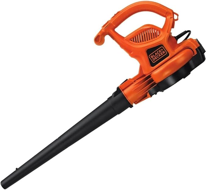 BLACK+DECKER Leaf Blower, Leaf Vacuum and Mulcher 3 in 1, Backpack Blowers for Lawn Care,250 mph Airflow, 400 cfm Delivery Power, Reusable Bag Included, Corded (BEBL7000)