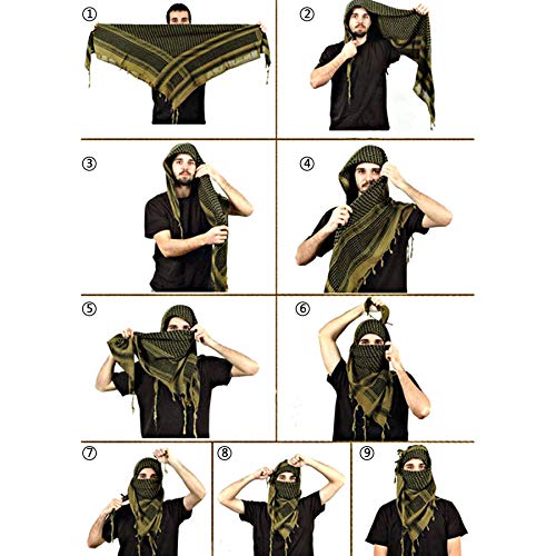 Men's Winter Scarf - Men Warm Soft Tartan Scarves Classical Cashmere-Feel Plaid Knitted Long Scarf Shawl Neck Wrap