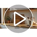 Tafopue Cutting Board Set with Holder, Space Saving Kitchen Bamboo Chopping Boards, Build in Juice Groove and Grip Handle,...