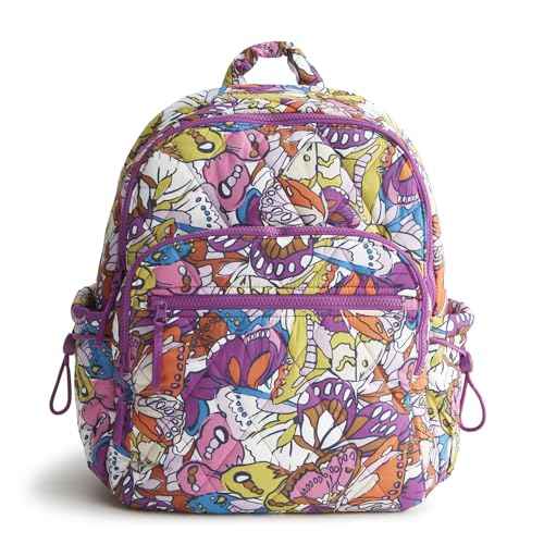 Vera Bradley Women's Featherweight Bancroft Backpack, Flutter, One Size