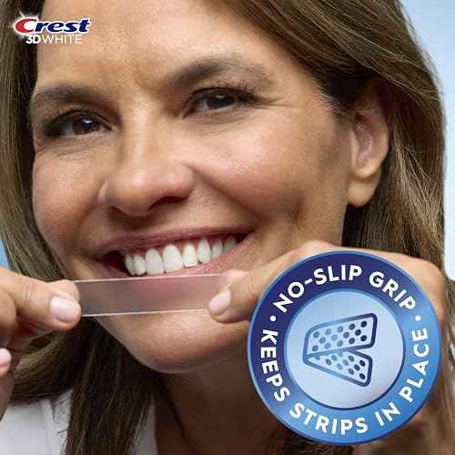Crest 3D Whitestrips Whitening Starter Kit ? Teeth Whitening Kit, 10 Treatments, Each with 1 Upper/1Lower, 20 Strips ? Crest 3DWhite Teeth Whitening Strips