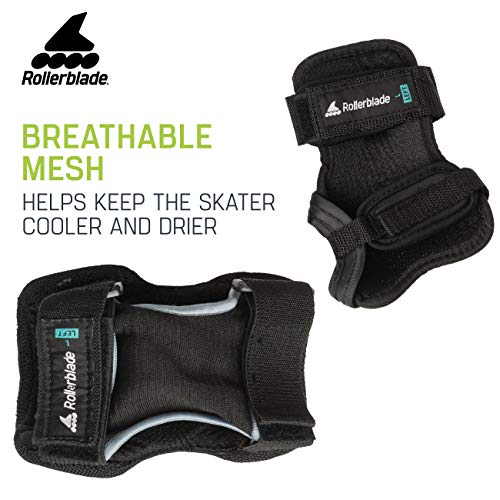 Rollerblade Skategear Junior 3 Pack Protective Gear, Knee Pads, Elbow Pads and Wrist Guards, Multi Sport Protection,Youth,...