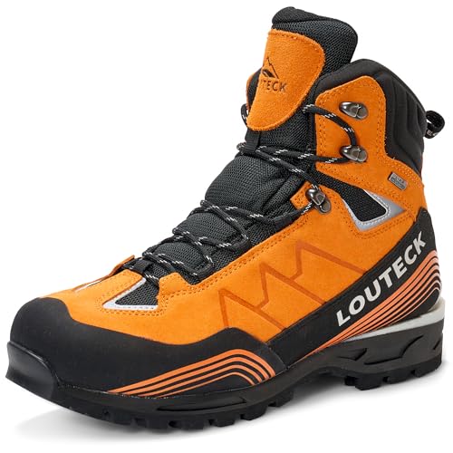 Louteck Men's Hiking Boots – Durable and Comfortable Men's Climbing Boots