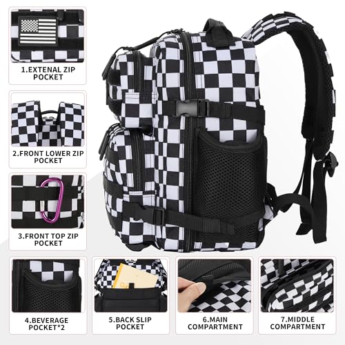 HongXingHai 9L Mini Tactical Backpack for Men and Women Tactical Backpack Small for Hiking Small Tactical Bag Fitness Pack
