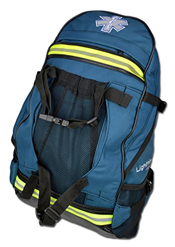 Lightning X Products EMS Special Events First Aid EMT First Responder Trauma Backpack BLS Bag - Navy Blue